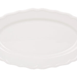 Блюдо овал порцелянове 36*21 см Pure White