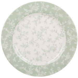 Тарілка порцелянова D19см Floral Green