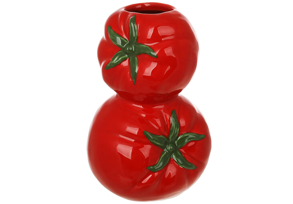 Ваза керамічна Tomato 10916.5см, червона