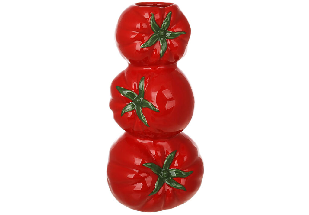 Ваза керамічна Tomato 11.51023.5см червона