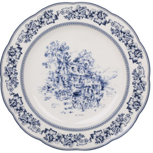 Тарілка порцелянова D27*3см Heritage Toile Collection Blue