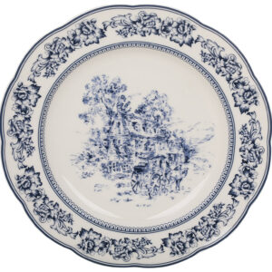 Тарілка порцелянова D22*2.5см Heritage Toile Collection Blue