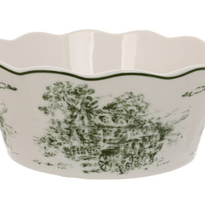 Салатник порцеляновий 900мл Heritage Toile Collection Green